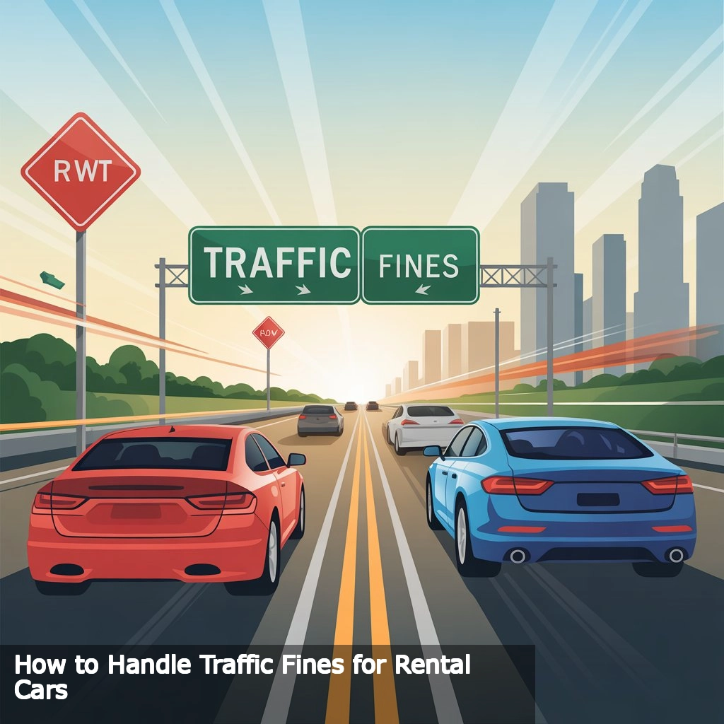 How to Handle Traffic Fines for Rental Cars
