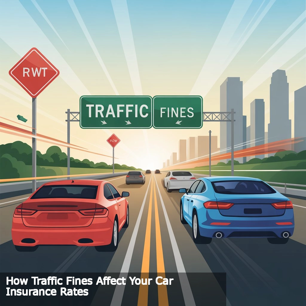 How Traffic Fines Affect Your Car Insurance Rates