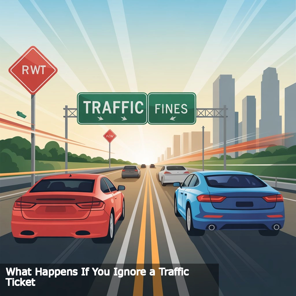 What Happens If You Ignore a Traffic Ticket
